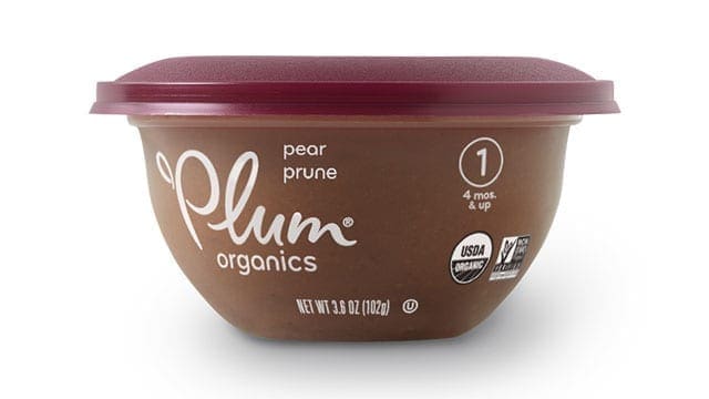 Plum Organics launches spoon-friendly dish for babies