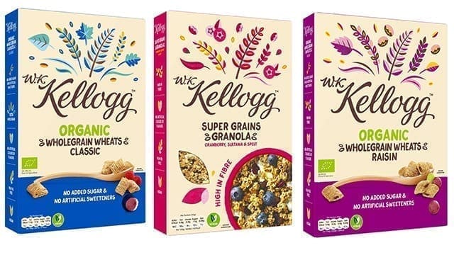 Kellogg enters UK organic and vegan foods market