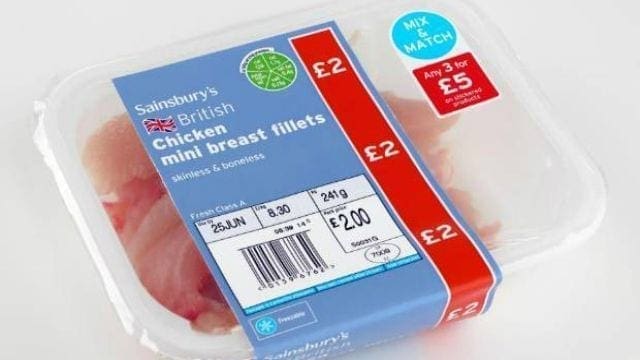 Sainsbury’s to introduce touch-free packaging for its meat