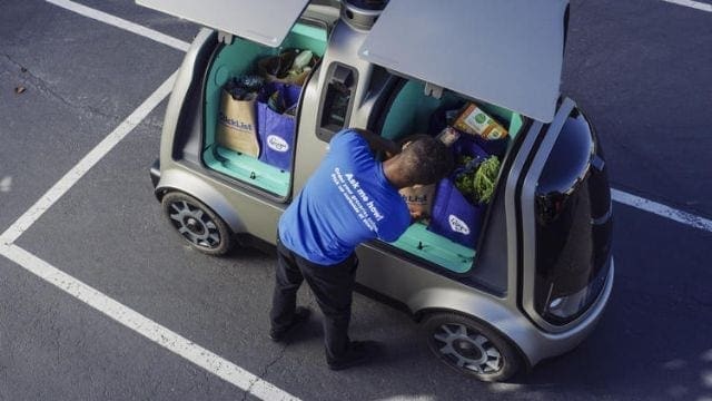 Kroger partners to trial a ‘driverless’ grocery delivery service in the US