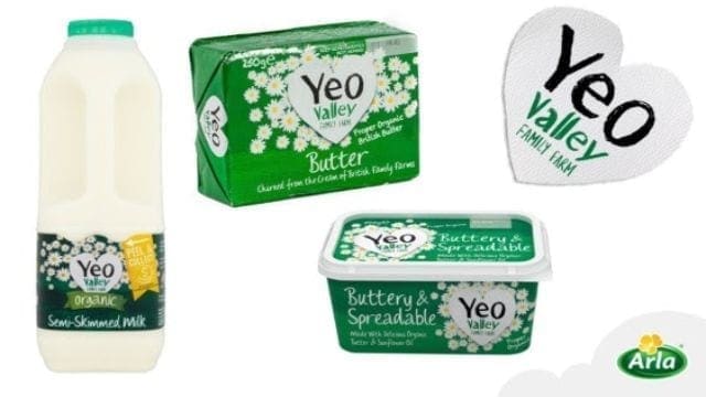 Arla Foods acquires Yeo Valley Diaries to expand milk, butter and cheese market