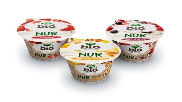 Arla Foods launches a new innovation in fruit yogurts with 75% organic yogurt