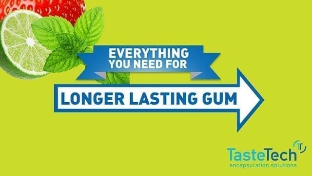 TasteTech launches new Gum Kit to help manufacturers create longer lasting chewing gum