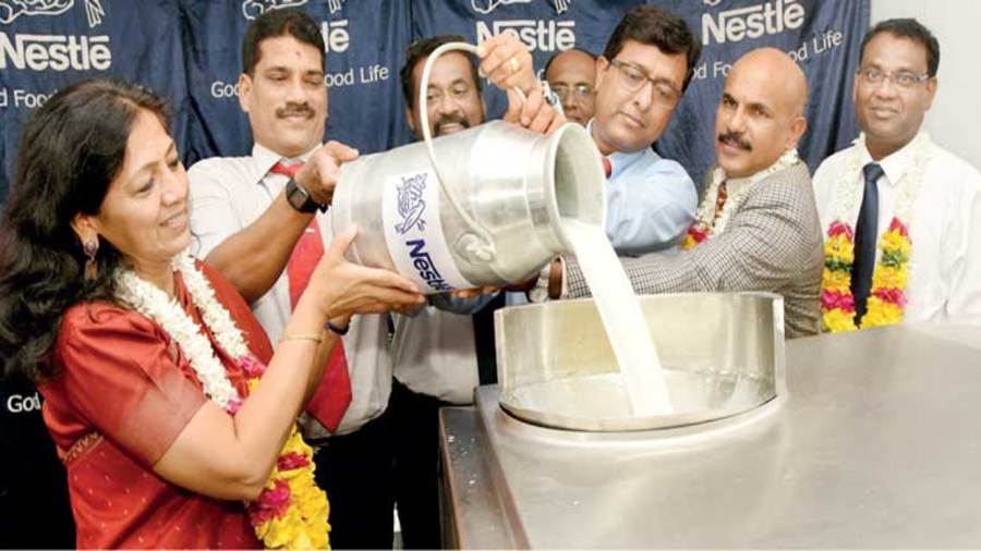 Nestle opens a new milk chilling centre in Sri Lanka to boost supply