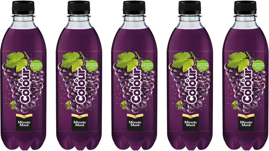 Coca Cola India launches grape drink Colour under Minute Maid brand