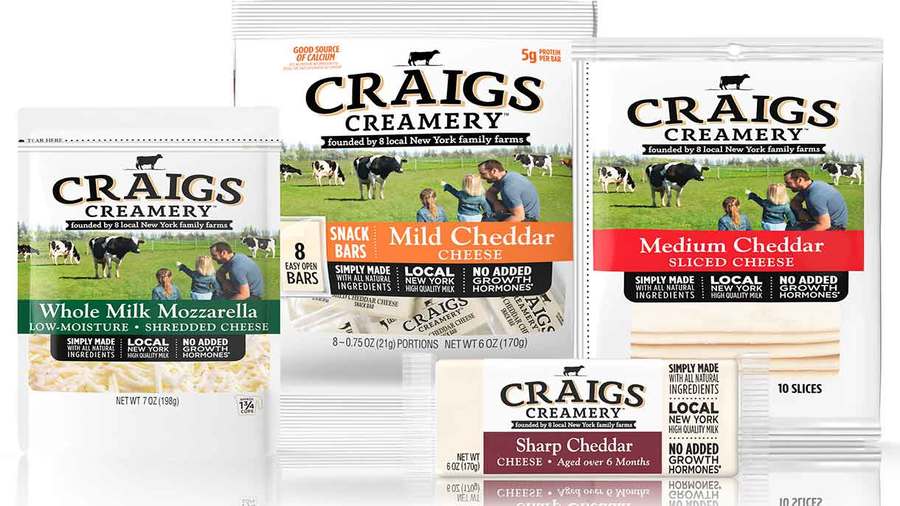 Dairy Farmers of America launches Craigs Creamery cheese in the US