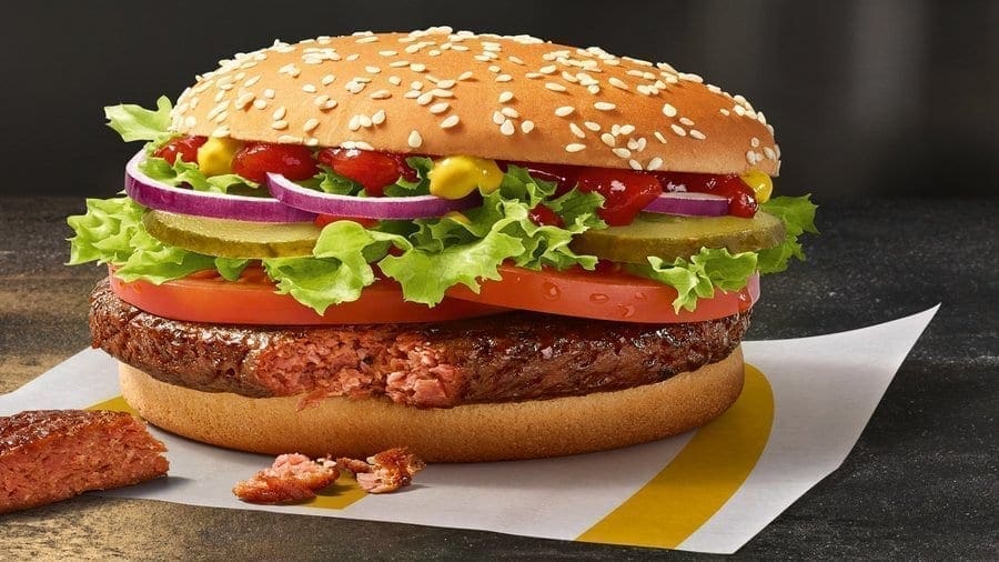 McDonald’s Germany launches vegan burger featuring soy and wheat