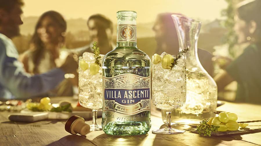 Diageo unveils new premium Villa Ascenti gin, opens new distillery in Italy