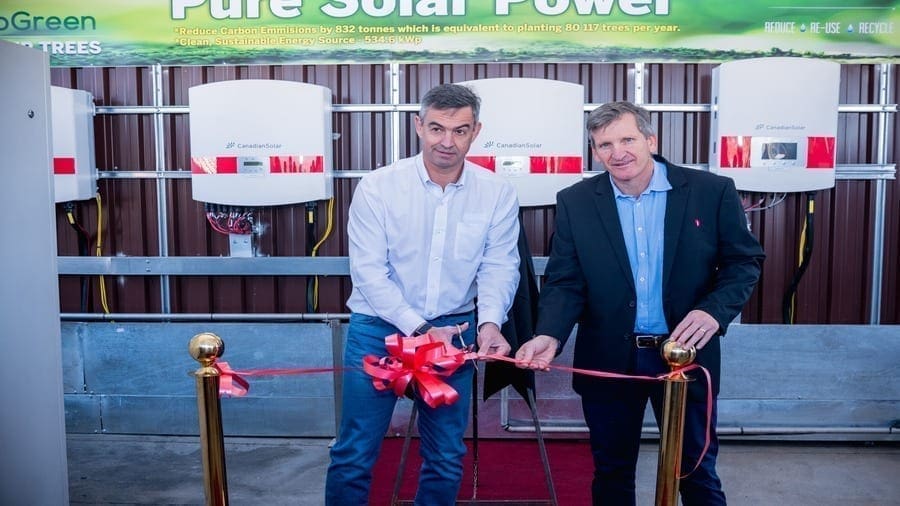 Coca-Cola launches solar power system in Namibia to strengthen green energy sourcing