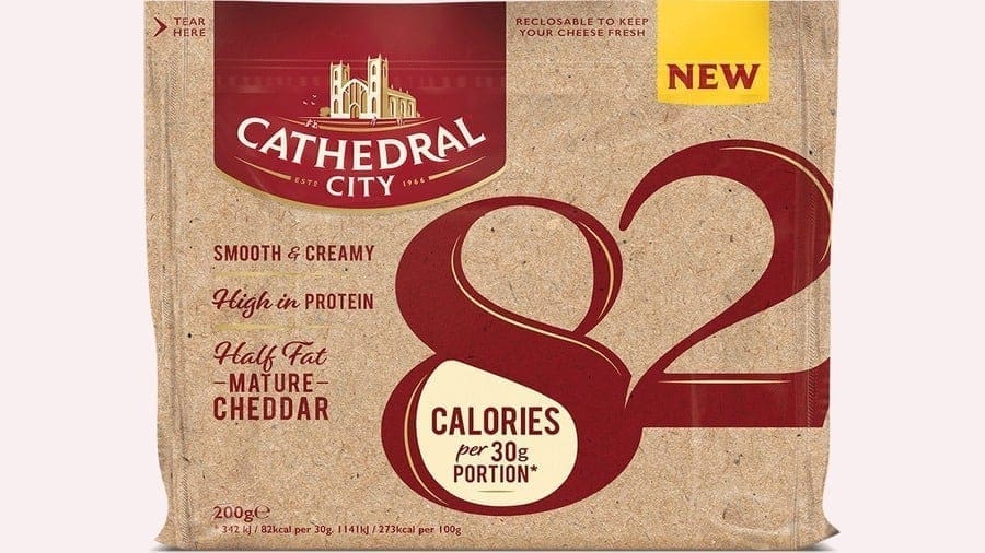 Dairy Crest launches lower calorie Cathedral City cheddar range