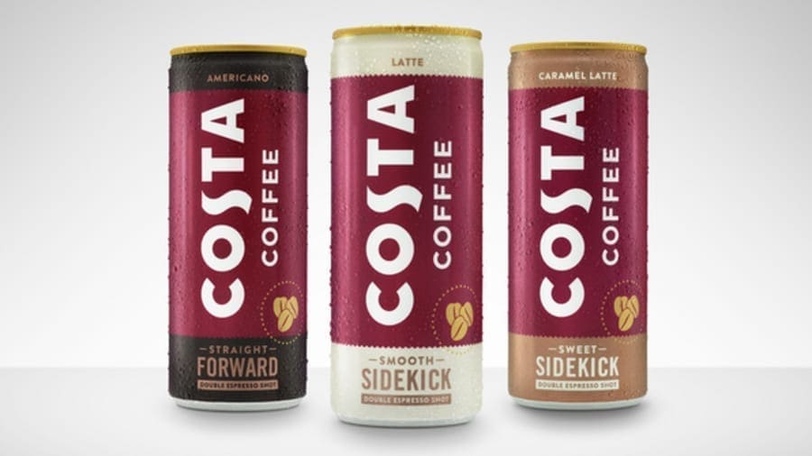 Coca-Cola and Costa launch ready-to-drink Costa Coffee