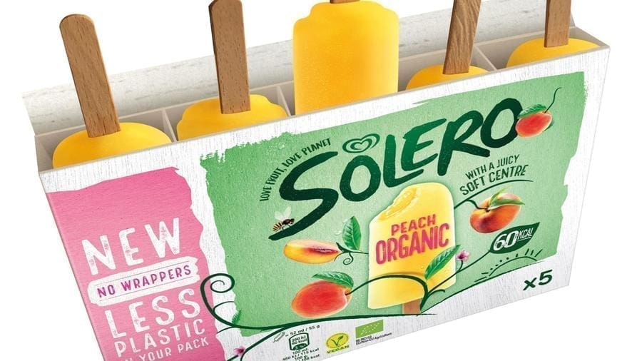Unilever unveils wrapper-less ice cream multipack to tackle plastic waste
