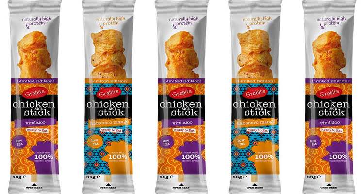Tyson Foods adds two new flavors to Grabits chicken range