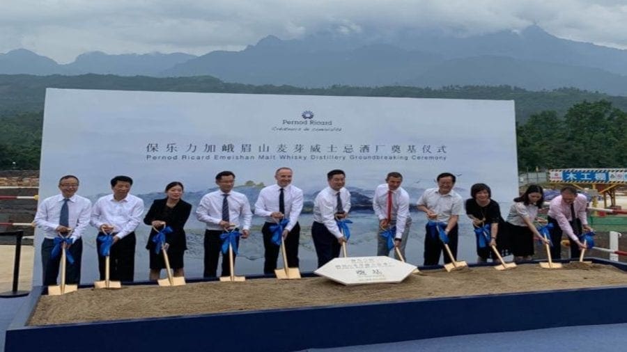 Pernod Ricard breaks ground on new US$150m whisky distillery in China