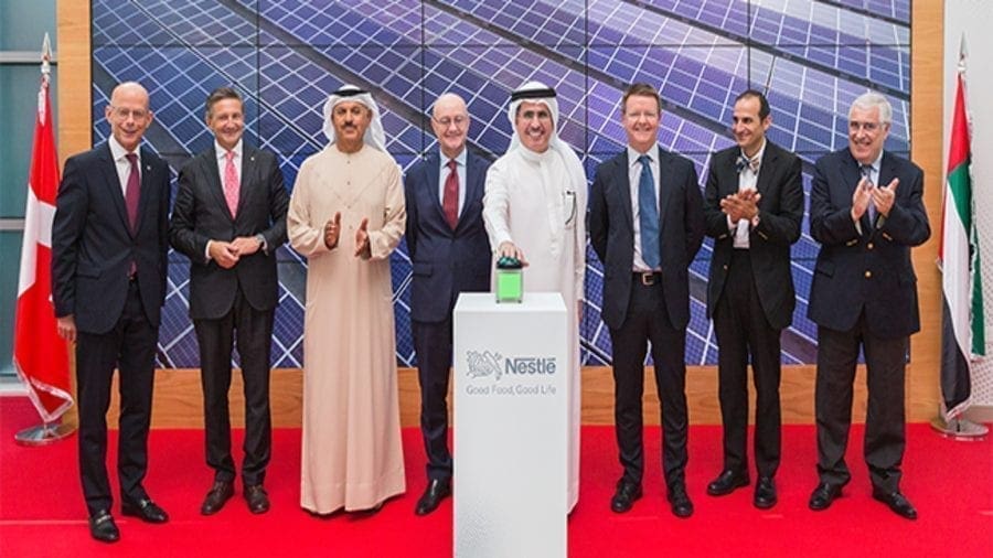 Nestlé inaugurates new solar energy plant for Dubai factory