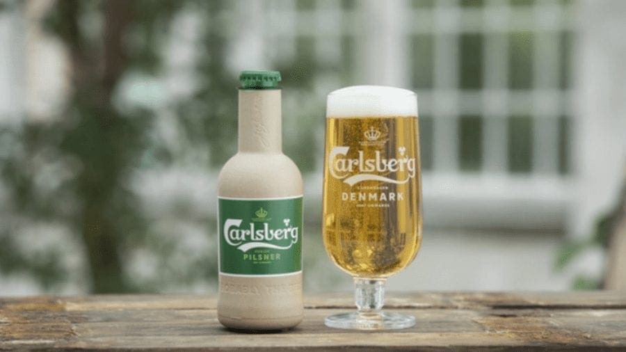 Carlsberg unveils new ‘paper’ beer bottle prototypes promoting its sustainable packaging ambitions