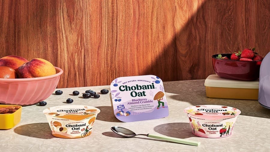 Chobani debuts new oat-based products and natural dairy creamers