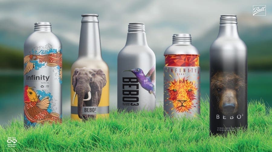 Ball Corporation launches Infinitely Recyclable Aluminum Bottle Line