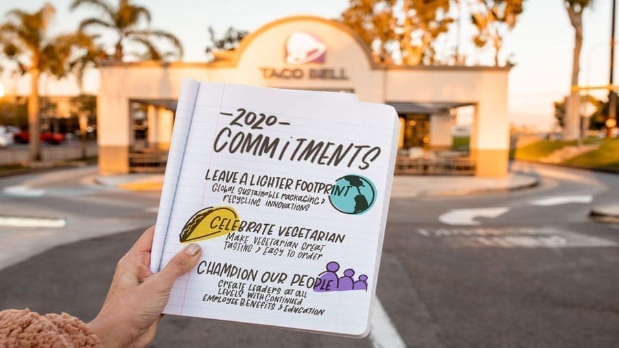 Taco Bell unveils global sustainable packaging commitments