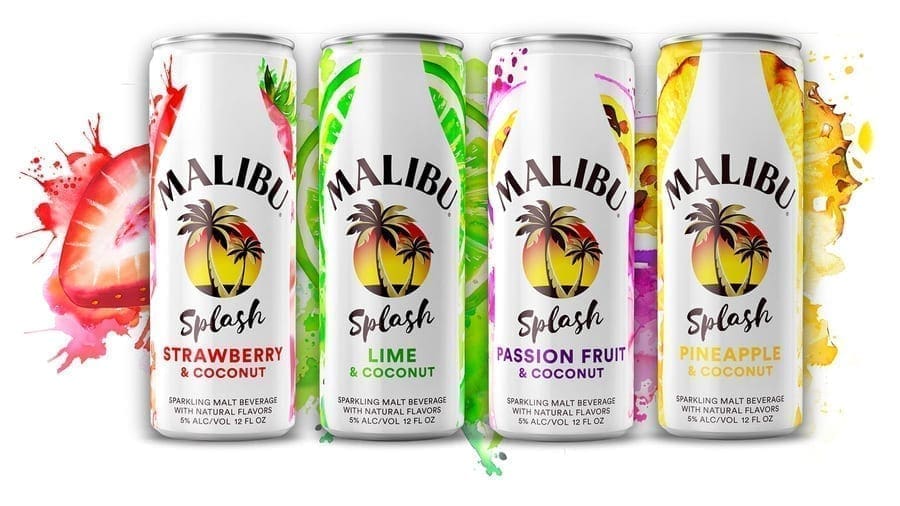 Pernod Ricard USA launches new sparkling malt beverage Malibu Splash
