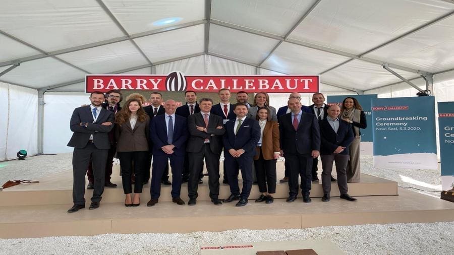 Barry Callebaut breaks ground on new chocolate factory in Southeastern Europe