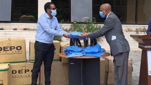 Nestlé donates personal protective equipment to frontline workers in Ethiopia