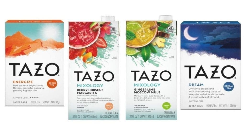 Unilever tea brand Tazo launches new blends as it releases its Q2 financials