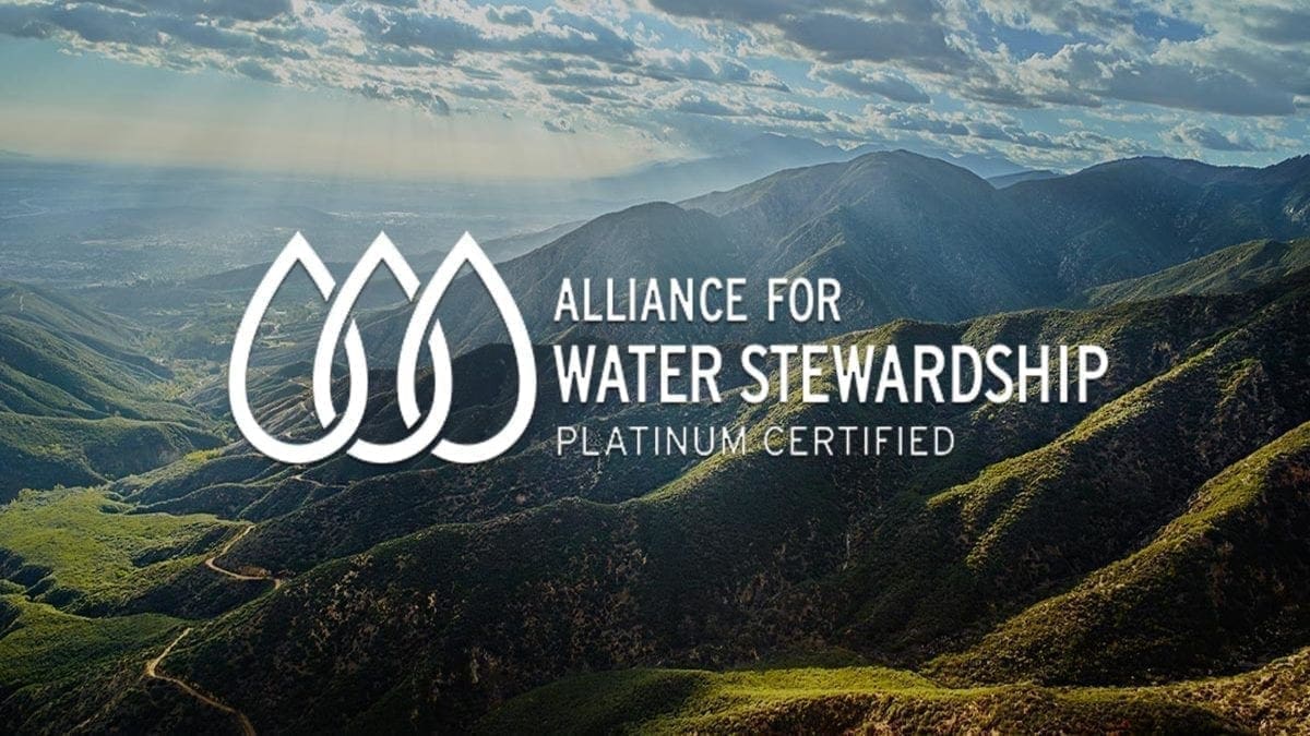 Nestlé Waters North America bottling site earns Platinum certification under AWS