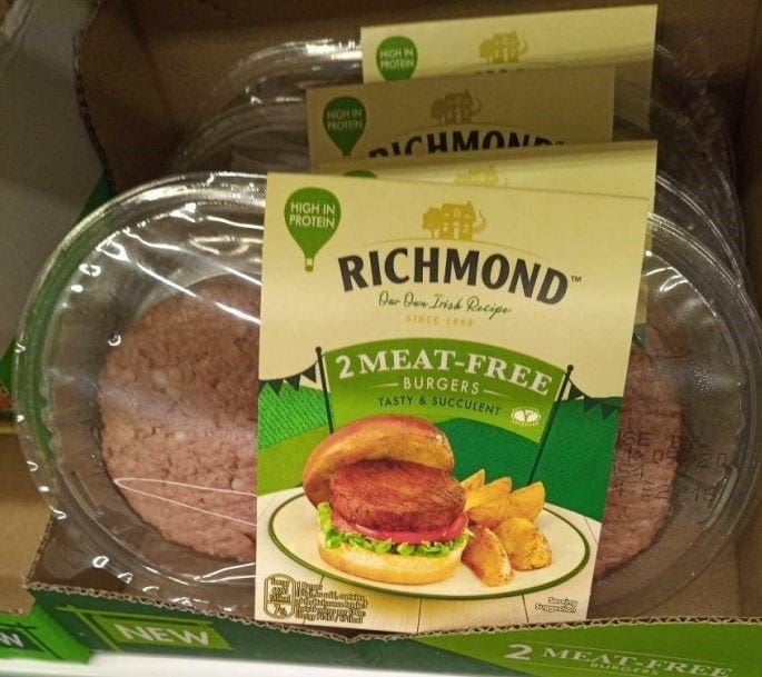 Kerry Foods’ Richmond launches Meat-Free Burgers to its range, tapping the fast-growing segment