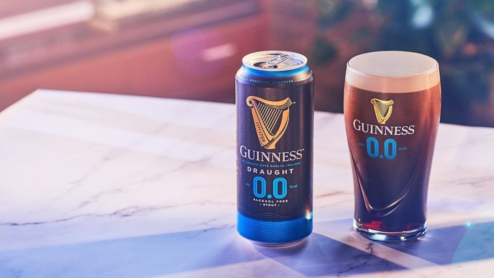 Diageo launches new alcohol-free Guinness beer that has the same natural ingredients