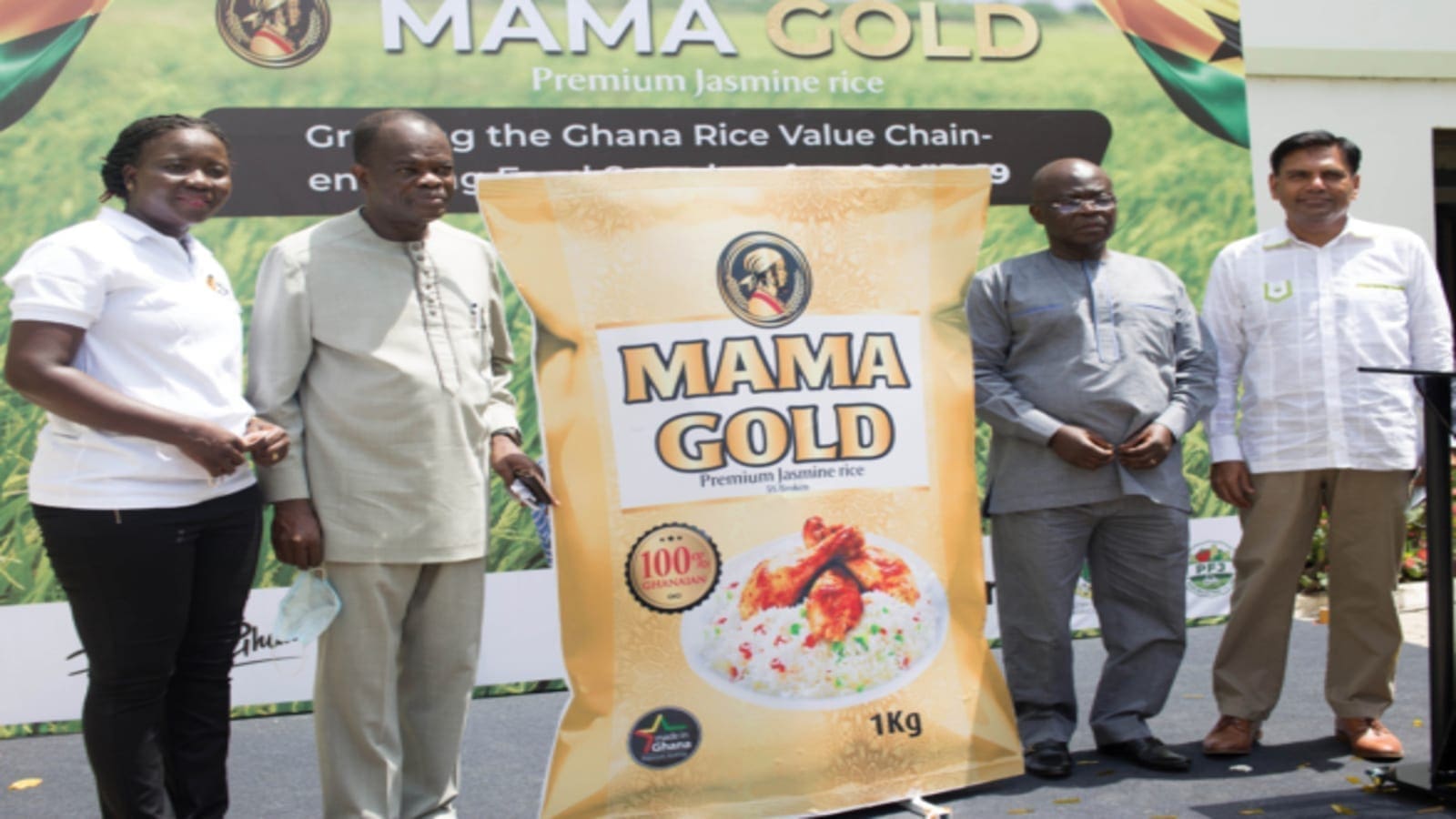 Olam introduces its premium Mama Gold rice brand in Ghana