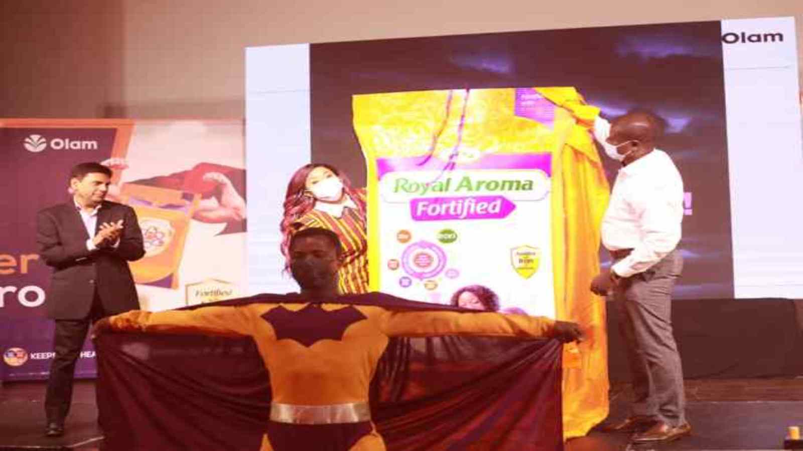 Olam introduces Ghana’s first fortified rice brand dubbed Royal Aroma Fortified Rice