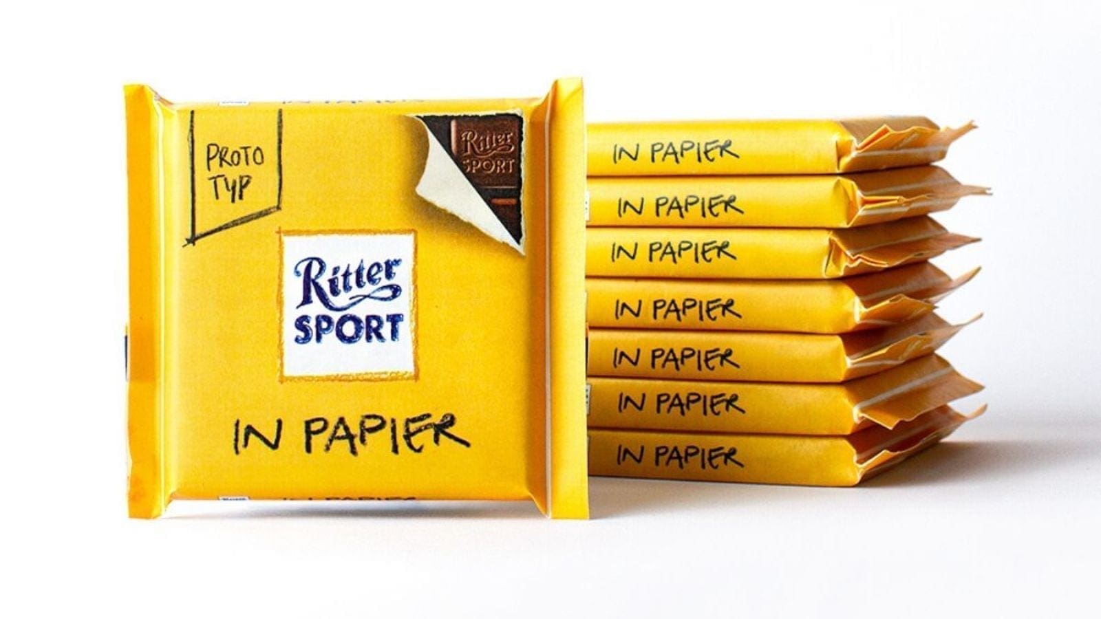 European chocolate brand Ritter Sport goes green with new paper-based wrappers