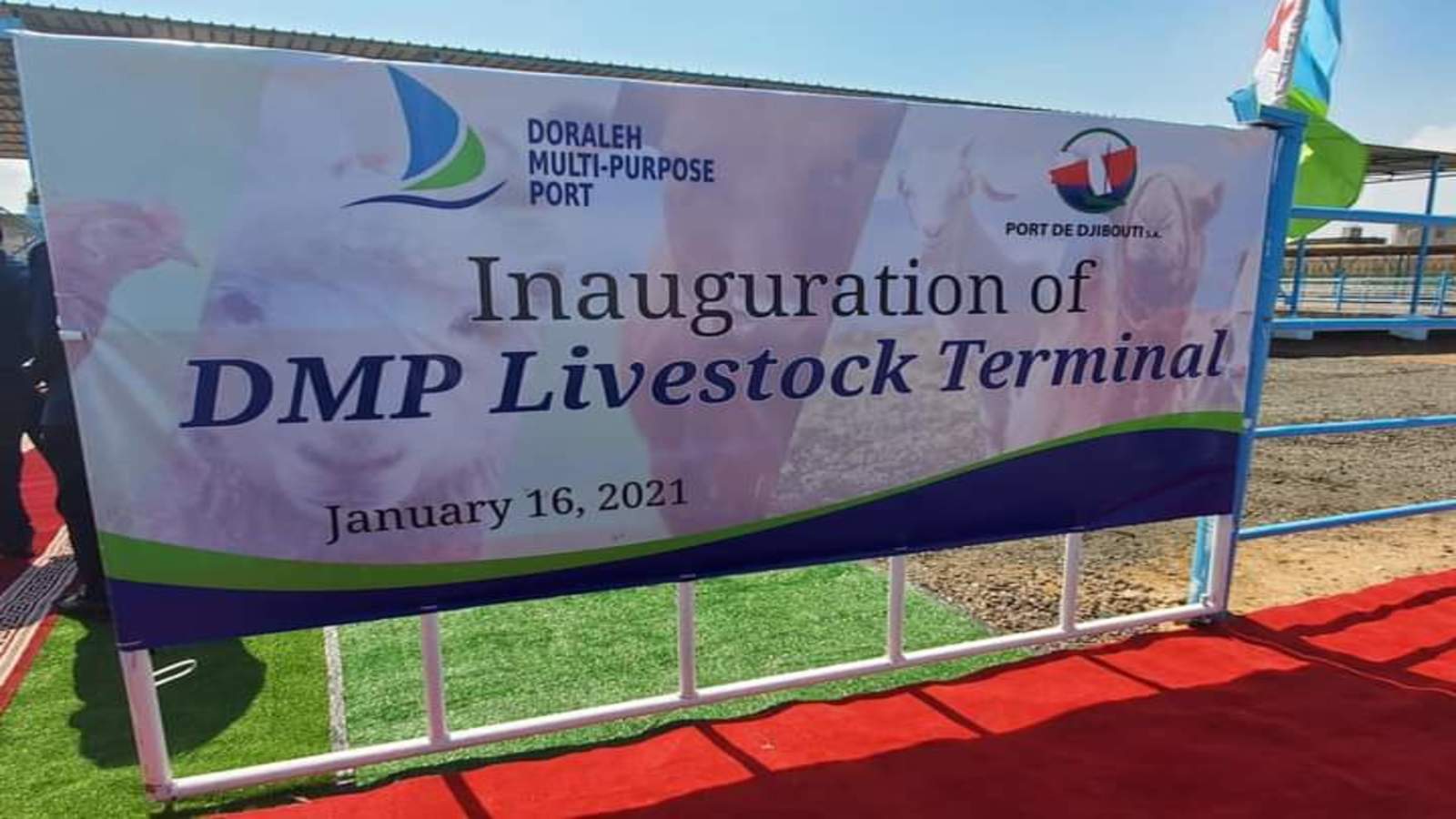 Djibouti partners with Ethiopia in opening livestock exclusive terminal at Doraleh Multipurpose Port