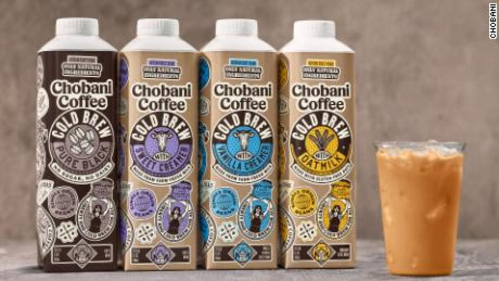 Chobani expands beyond dairy aisle, launches new ready-to-drink coffees