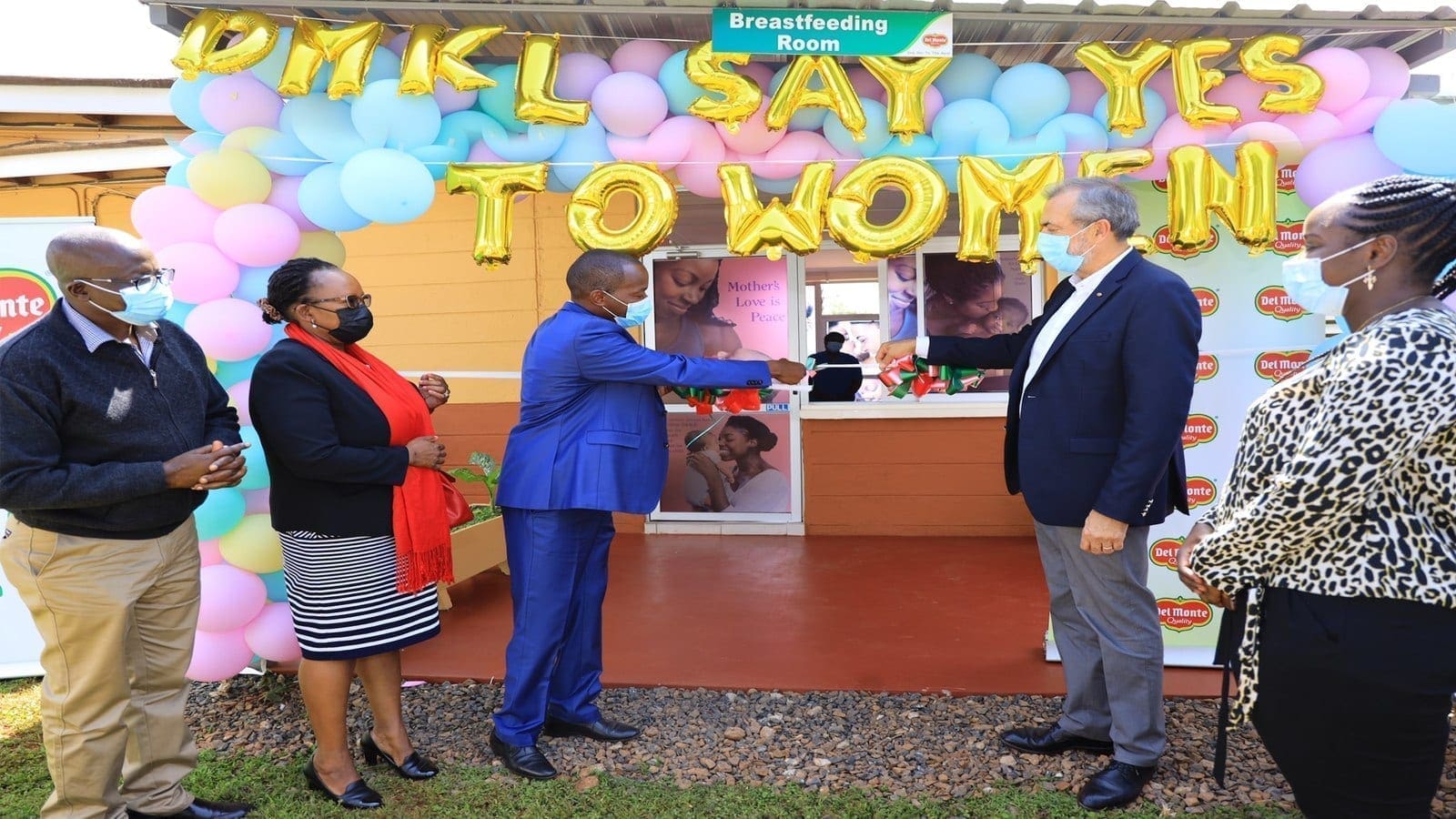 Del Monte Kenya offers conducive working environment for Female employees by opening breast feeding center