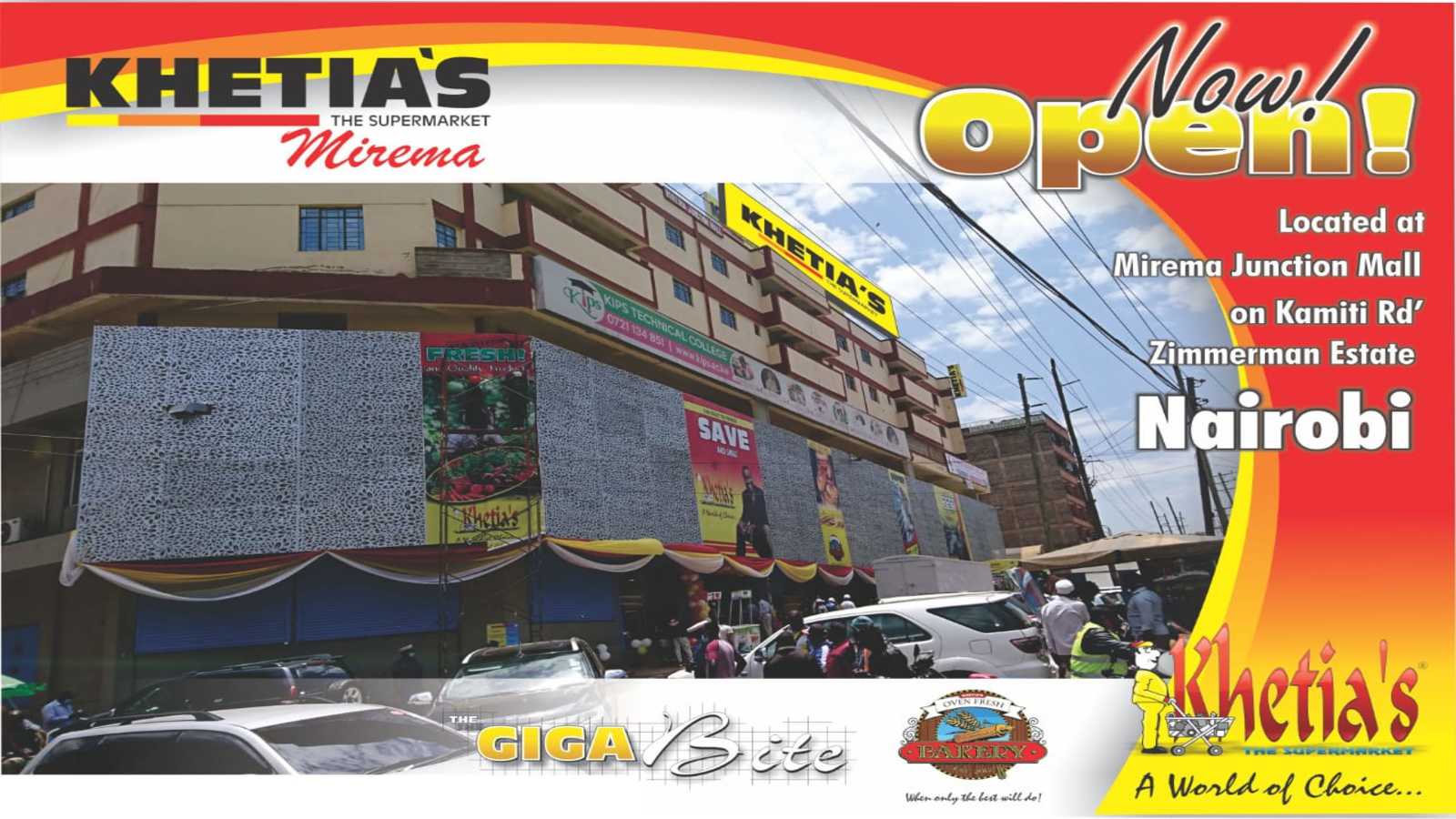 Local Kenyan retailer Khetia’s enters Nairobi, as Quickmart and Carrefour open new outlets