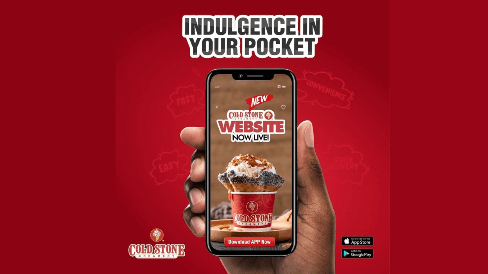 Cold Stone Creamery Nigeria launches online ordering platform, unveiling indulgence in consumers reach