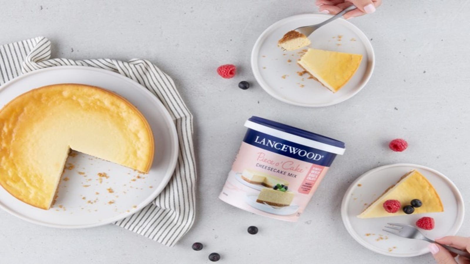 South African cheese maker Lancewood expands offering with launch of instant baked cheesecake mix