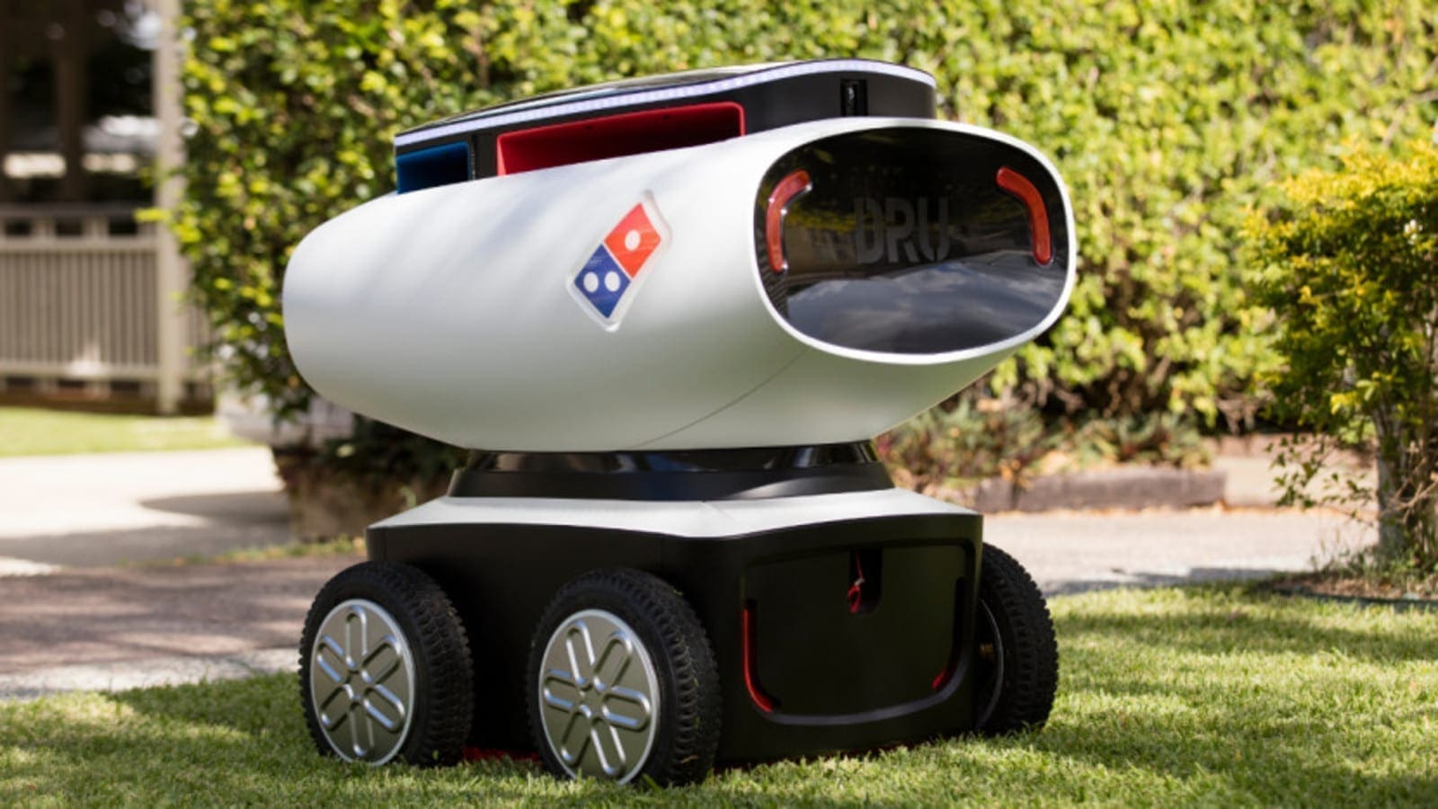 Dominos becomes the first US food service restaurant to use fully autonomous vehicles for pizza delivery