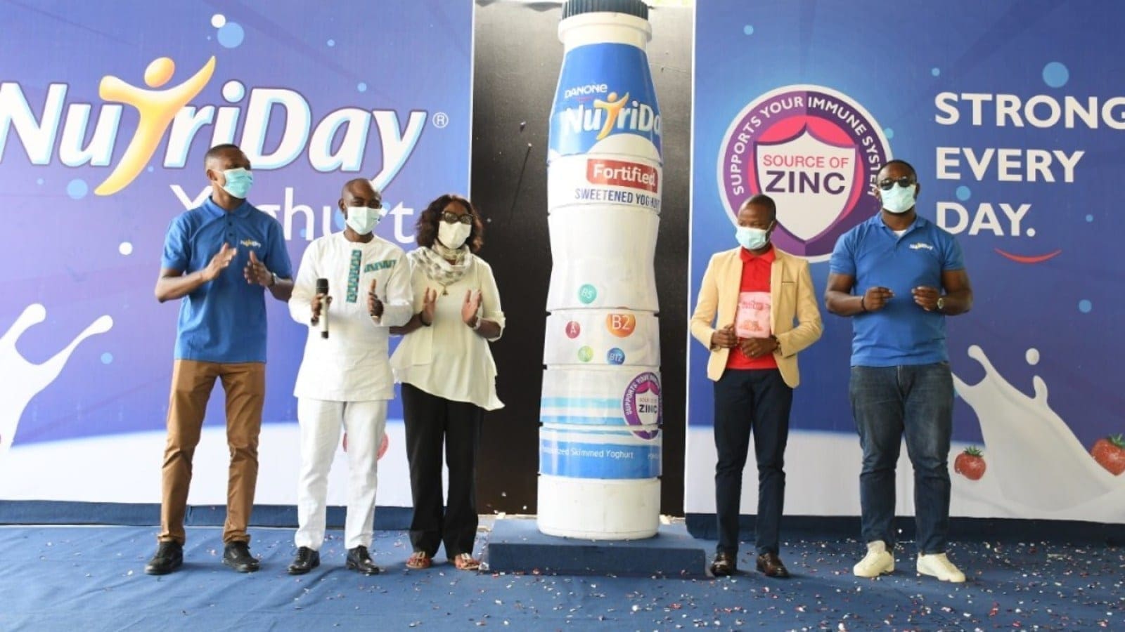 FanMilk Ghana launches NutriDay yoghurt fortified with Zinc to boost immunity