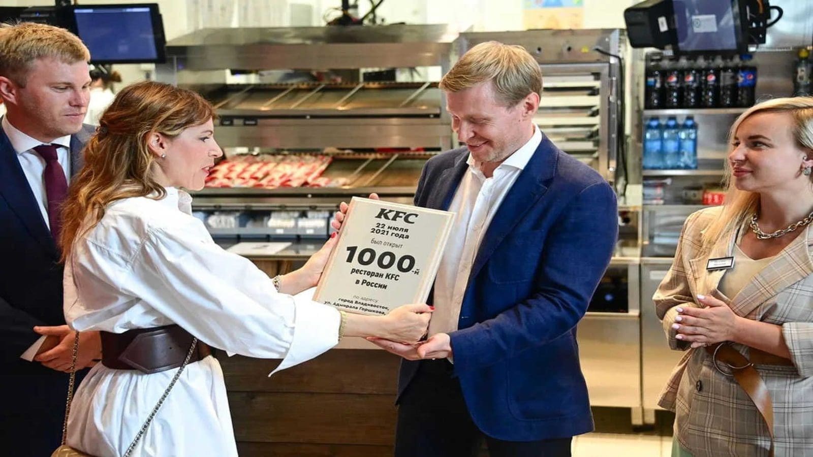 KFC Russia opens its milestone1000th store as plans to roll out lab-grown meat in stores takes shape