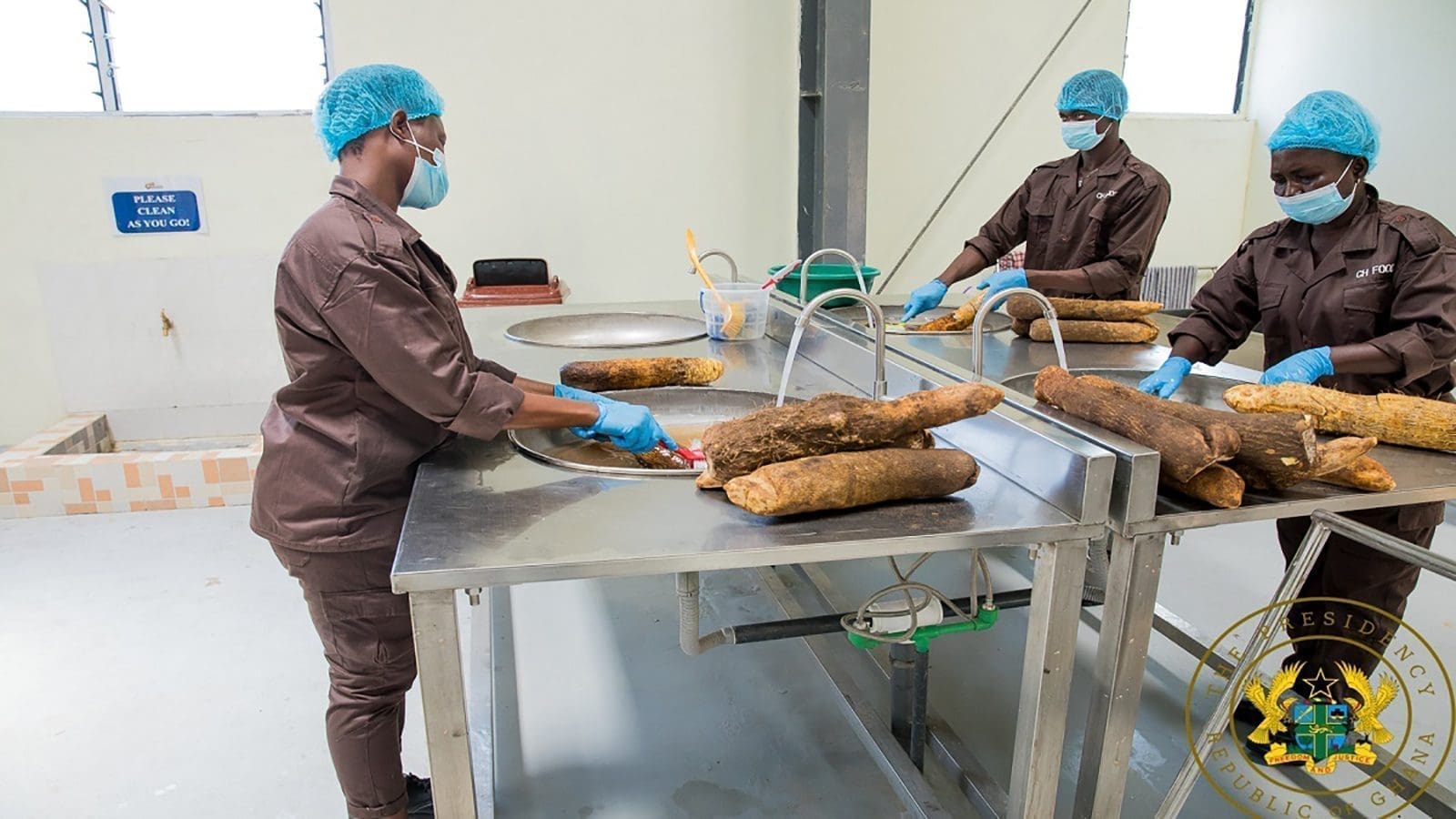 Ghana adds value to yams, cassava with launch of US$1.65m processing factory