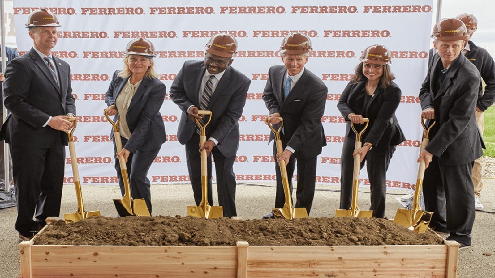 Ferrero breaks ground on project to build first chocolate processing facility in North America