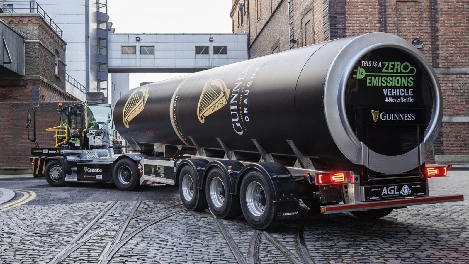 Guinness expands its quality fleet in push to expand zero-emission transport in Ireland