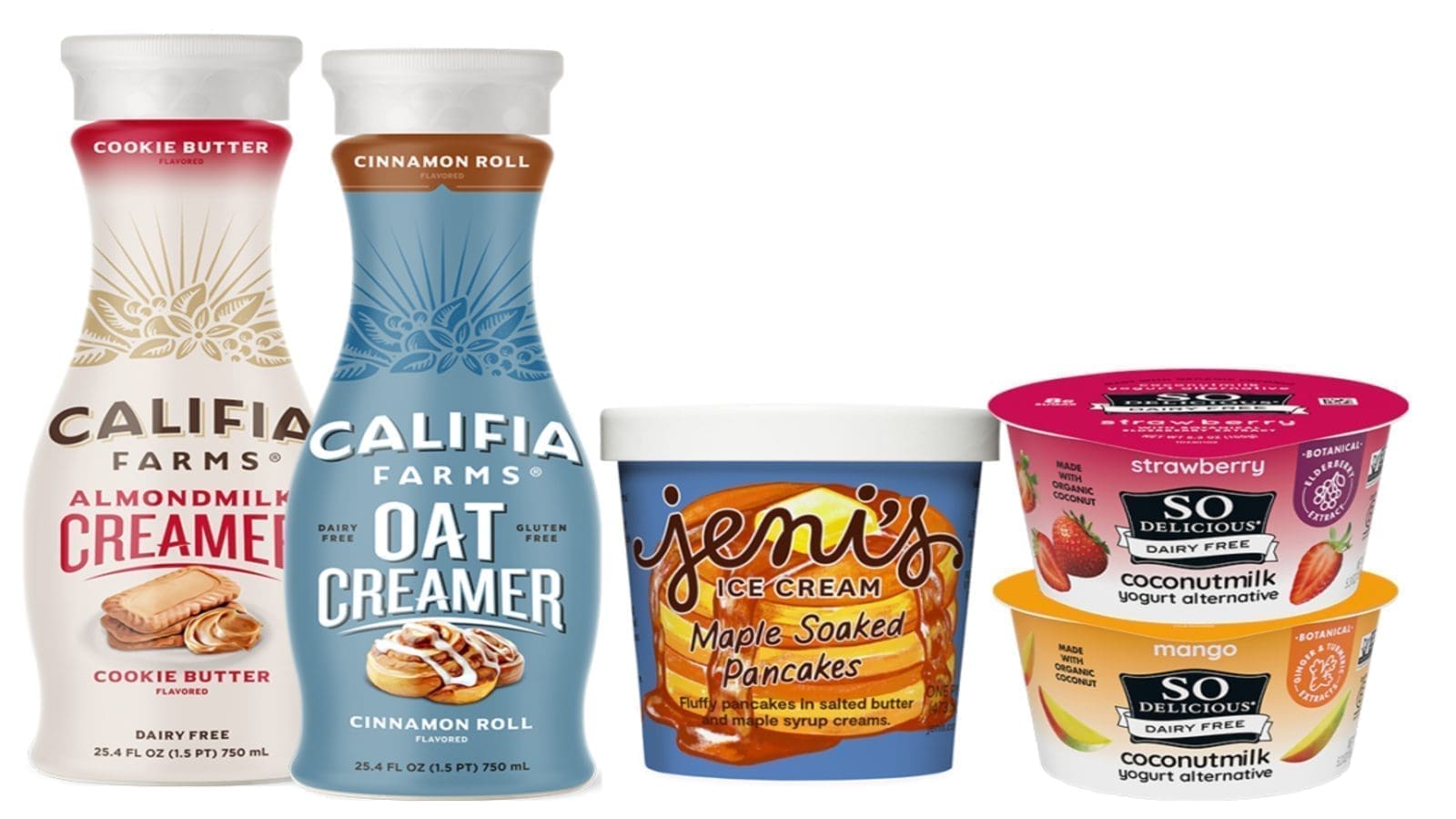Dairy Innovation Monday: New products from Danone, Unilever, Jenis Splendid Ice Cream, & Califia Farms 