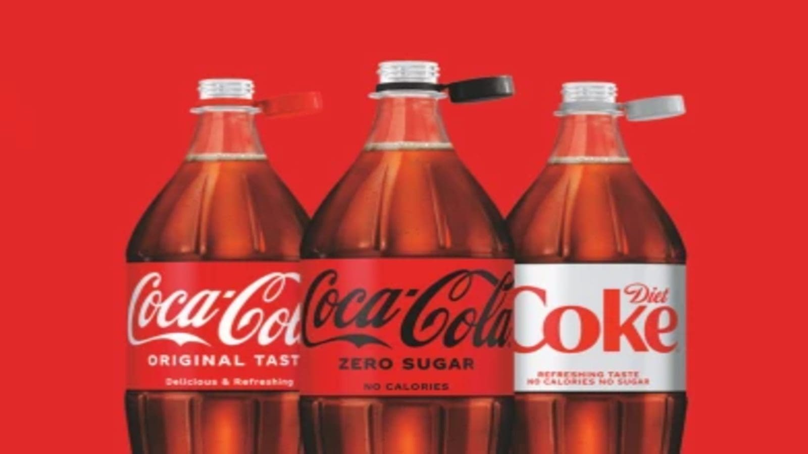 Coca-Cola develops new bottles with attached caps to foster sustainability