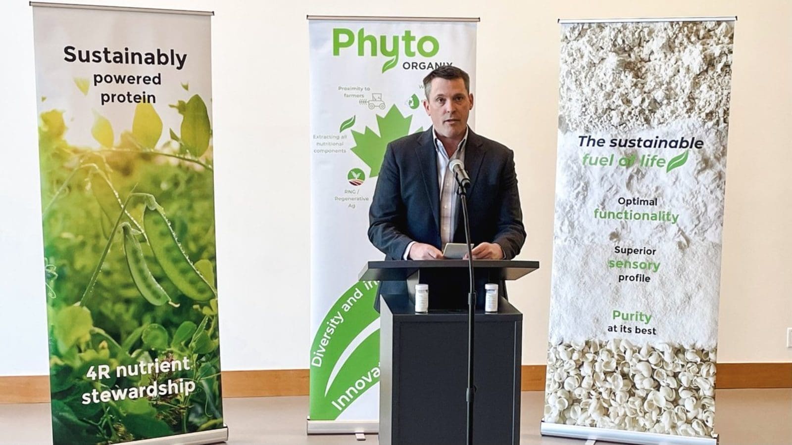 Phyto Organix Foods to build a net-zero-emission plant protein processing facility in Alberta