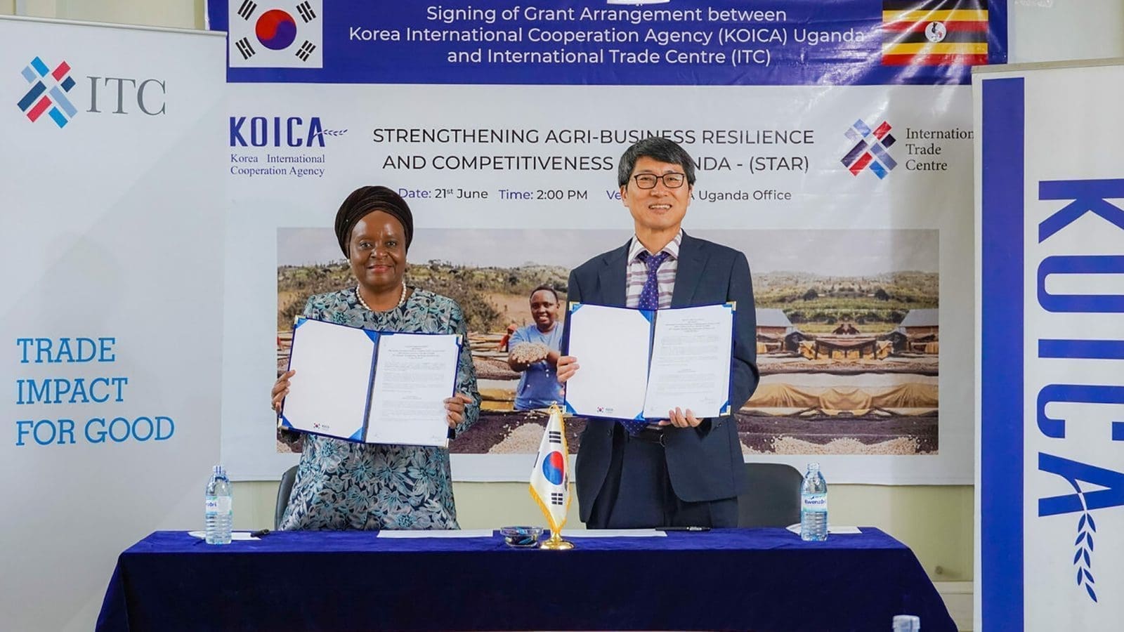 ITC supports KOICA’s sustainable farming project in Uganda with US$5m funding