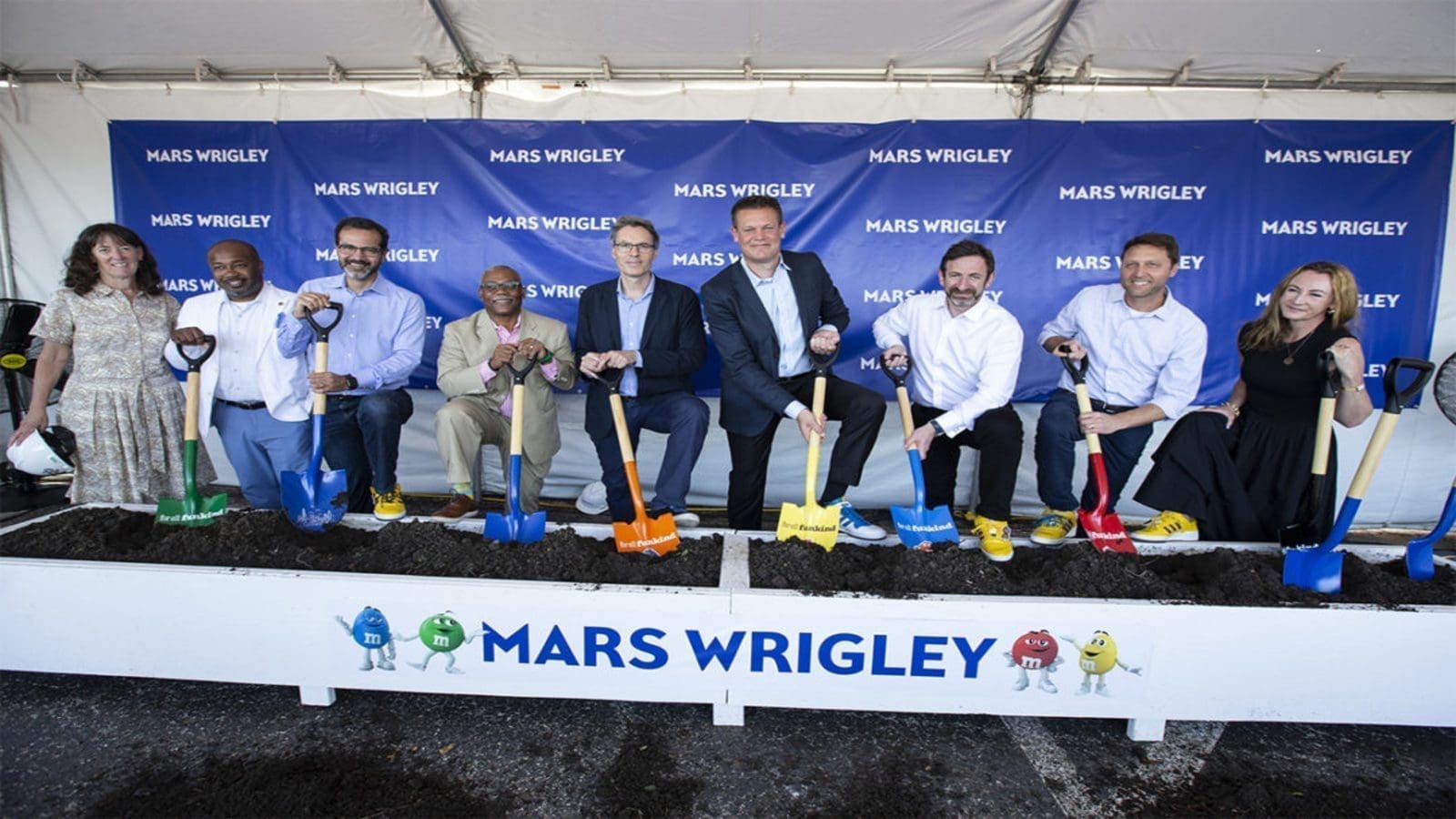 Mars Wrigley breaks ground on new global R&D hub as CEO Grant Reid retires